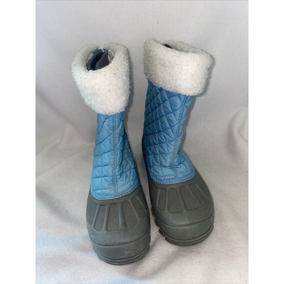 Sorel Kids Boots Blue and Gray size 5 - Picture 10 of 11